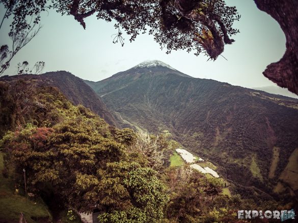 Ecuador Banos Mirador Morning Backpacking backpacker Travel