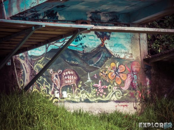 Ecuador Banos Mirador Mural Backpacking backpacker Travel