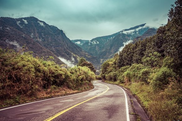 Ecuador Banos Mirador Street Backpacking backpacker Travel