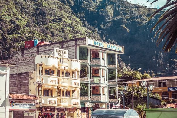 Ecuador Banos Street Backpacking backpacker Travel