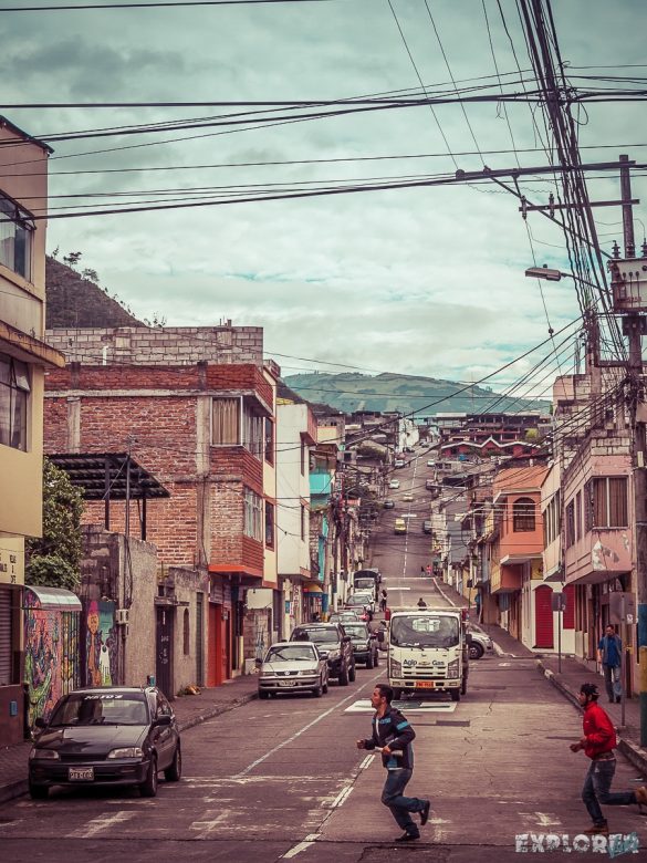 Ecuador Banos Streets Backpacking Backpacker Travel