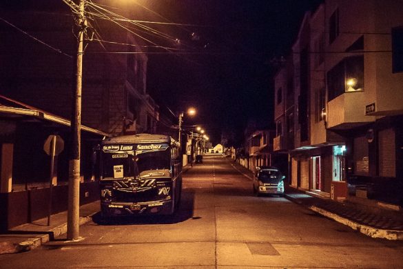 Ecuador Banos Streets Early Morning Backpacking backpacker Travel