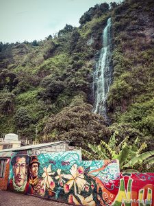 Ecuador Banos Waterfall Backpacking backpacker Travel