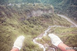 Ecuador Banos Ziplining Backpacking Backpacker Travel
