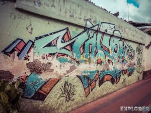 Ecuador Cotacachi Graffiti Backpacking Backpacker Travel