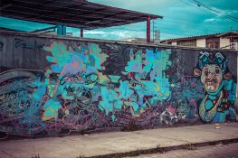 Ecuador Ibarra Graffiti Backpacker Backpacking Travel