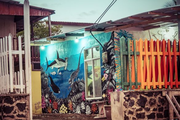 Ecuador Isabela Galapagos Graffiti Backpacking Backpacker Travel