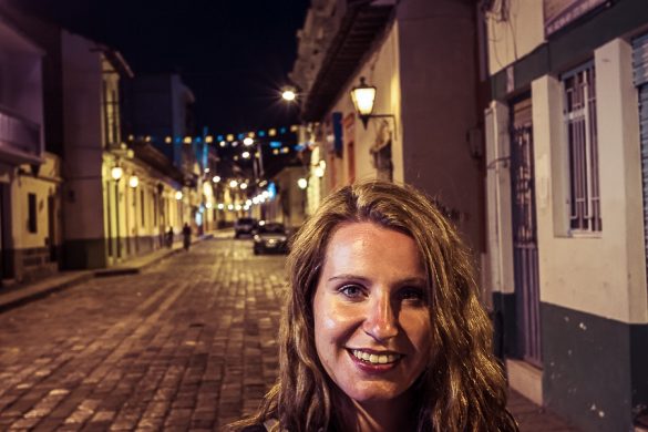 Ecuador Latacunga Street Backpacking Backpacker Travel