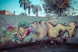 Ecuador Otavalo Graffiti Backpacker Backpacking Travel