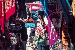 Ecuador Otavalo Market Backpacker Backpacking Travel