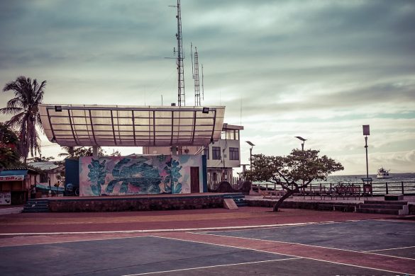 Ecuador Santa Cruz Galapagos Harbor Backpacking Backpacker Travel