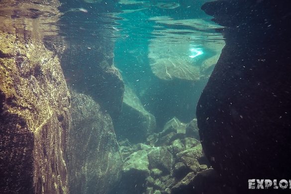 Ecuador Santa Cruz Galapagos Las Grietas Snorkeling Backpacking Backpacker Travel