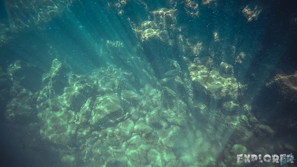 Ecuador Santa Cruz Galapagos Las Grietas Snorkeling Backpacking Backpacker Travel