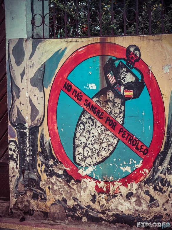 Equador Otavalo Graffiti Backpacking Backpacker Travel