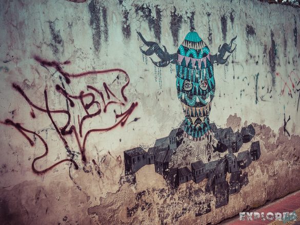 Equador Otavalo Graffiti Backpacking Backpacker Travel