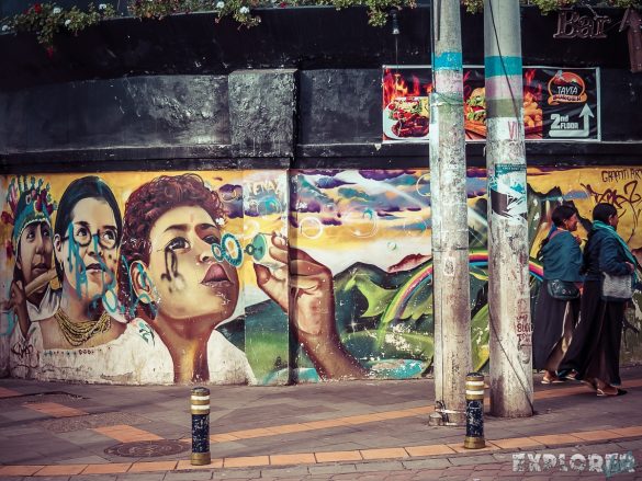 Equador Otavalo Graffiti Backpacking Backpacker Travel