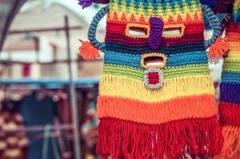Equador Otavalo Market Masks Backpacking Backpacker Travel