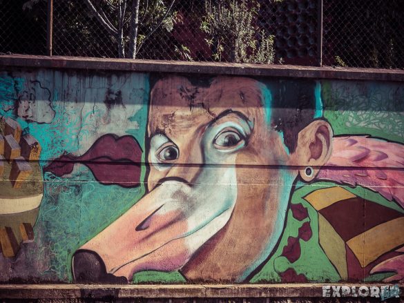 Equador Quito Alamor Graffiti Backpacking Backpacker Travel
