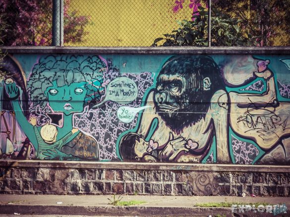 Equador Quito Alamor Graffiti Backpacking Backpacker Travel