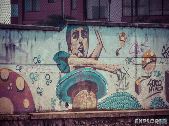 Equador Quito Alamor Graffiti Backpacking Backpacker Travel