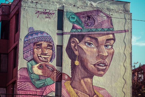 Equador Quito Alamor Mural Apitatan Detonarte Backpacking Backpacker Travel