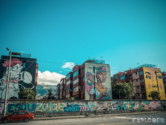 Equador Quito Alamor Mural Onesto Apitatan Stinkfish Detonarte Backpacking Backpacker Travel