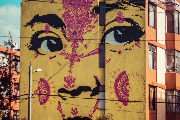 Equador Quito Alamor Mural Stinkfish Detonarte Backpacking Backpacker Travel