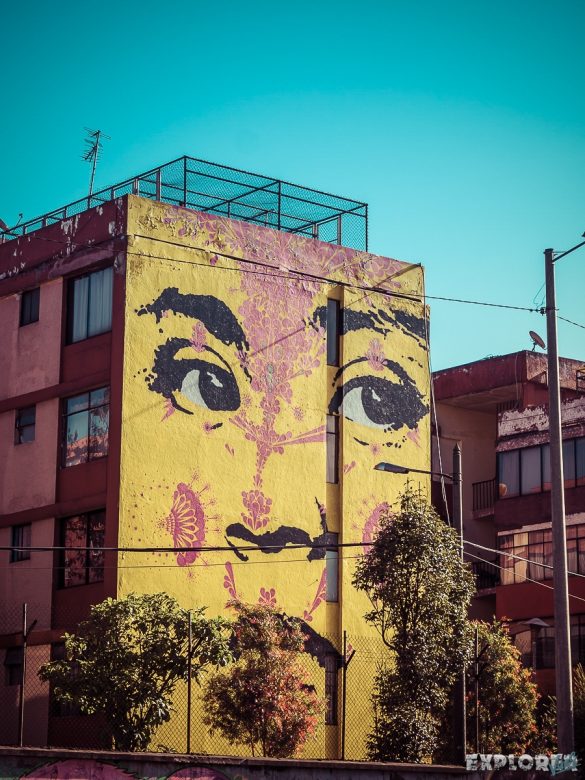Equador Quito Alamor Mural Stinkfish Detonarte Backpacking Backpacker Travel