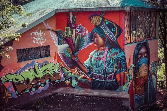 Equador Quito Quitumbe Mural Tenaz Backpacking Backpacker Travel