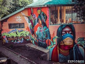 Equador Quito Quitumbe Mural Tenaz Backpacking Backpacker Travel