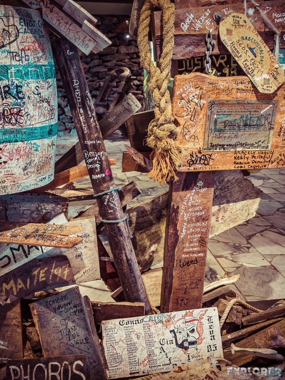 Galapagos San Cristobal Centro de Interpretacion Post Office Box Replika Backpacking Backpacker Travel