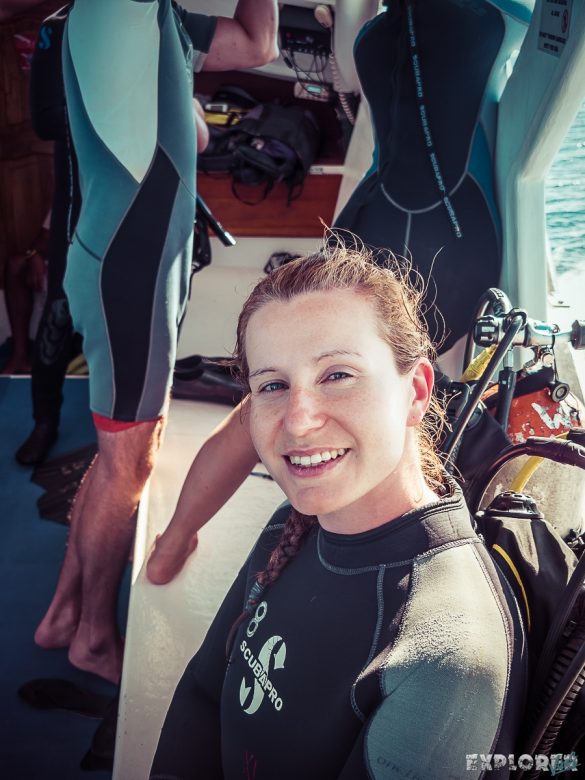 Galapagos San Cristobal Kicker Rock Scuba Diving Backpacking Backpacker Travel