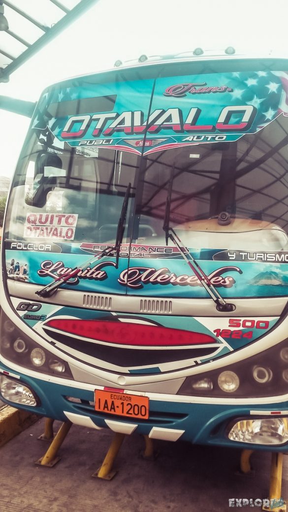 ecuador quito otavalo bus backpacker backpacking travel