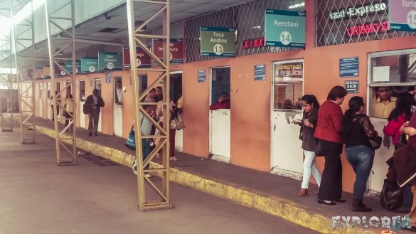 ecuador quito otavalo bus station backpacker backpacking travel